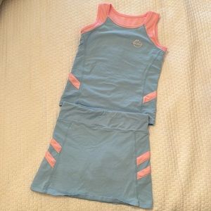 Girls tennis outfit, size large, runs small. Great condition